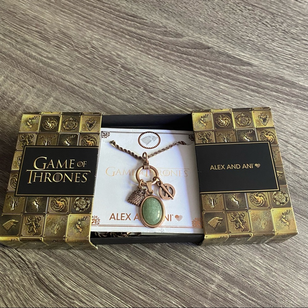 ❣️CLOSET CLEAR OUT❣️ Alex and Ani Green and Gold Necklace